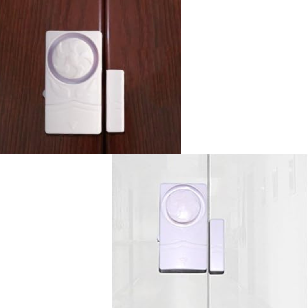 ALARMA DE BATERIAS PARA PUERTAS Y VENTANAS (2 UNIDADES)