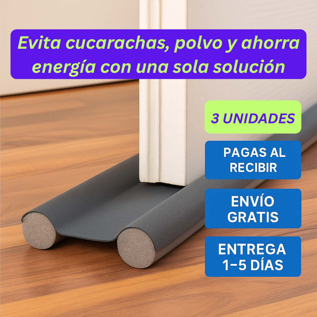 SealMaster Door® - Sella Tu Casa del Calor y Cucarachas (Paga 2 lleváte 3 - Gris)