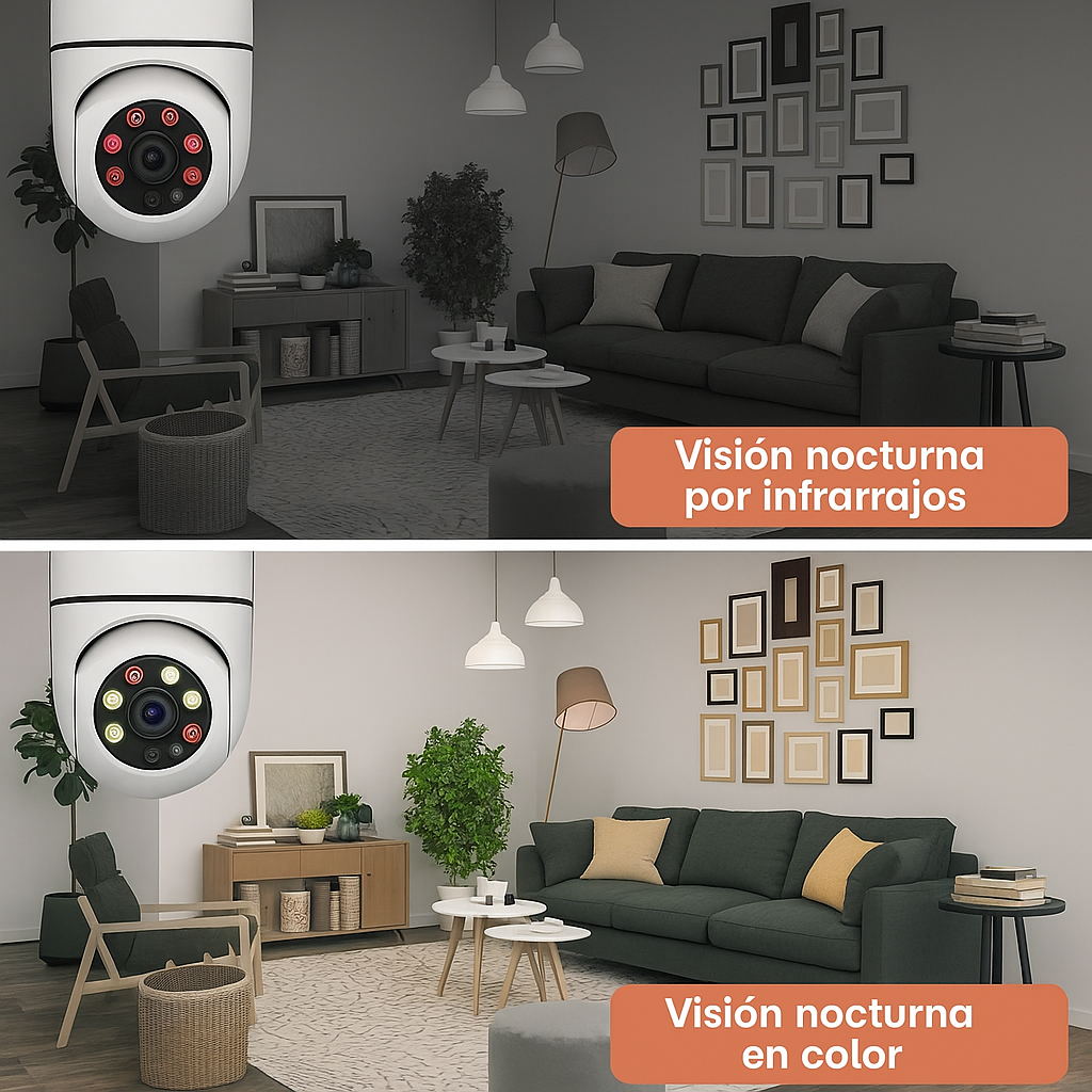 CamLight® | Seguridad en 10 segundos - Solo enrosca y protégete