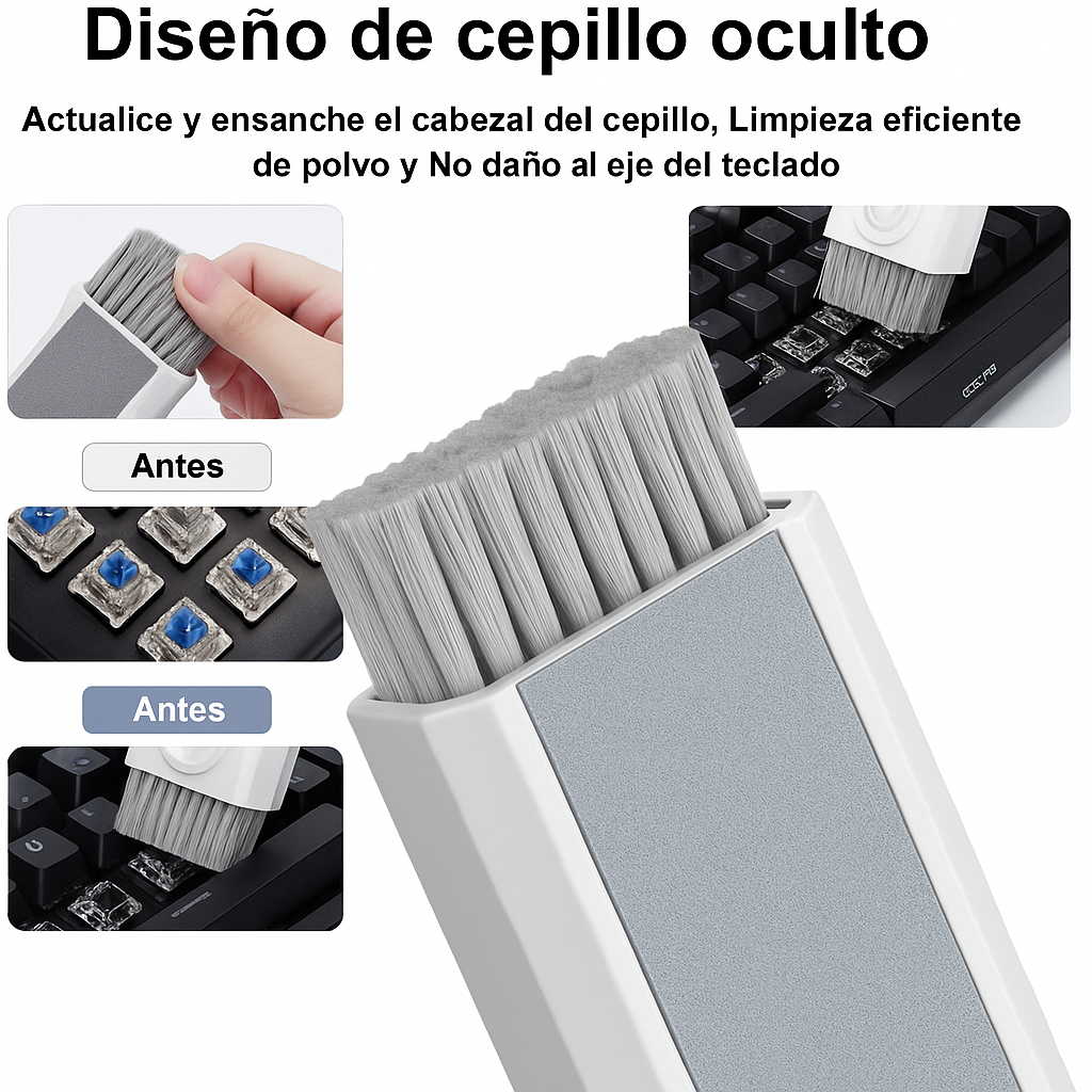 NoTrace® | Protege tu info mientras limpias todo (Kit 8 en 1)