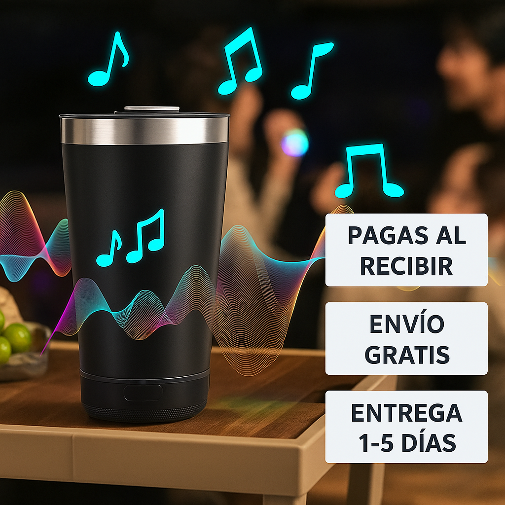 FestiCup® | EL ALMA DE LA FIESTA (16oz) - NEGRO
