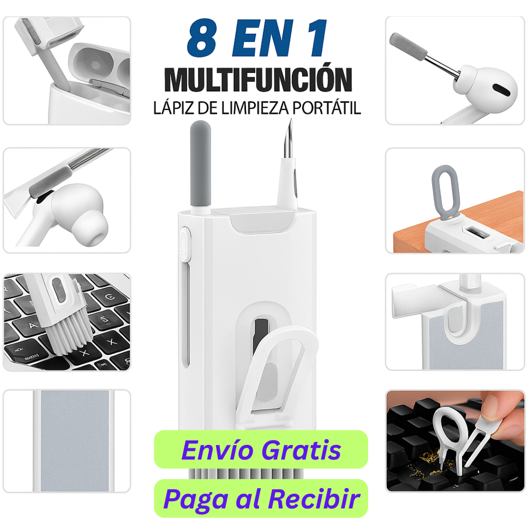 NoTrace® | Protege tu info mientras limpias todo (Kit 8 en 1)