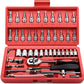 Set de herramientas de 46 piezas (estuche rojo)