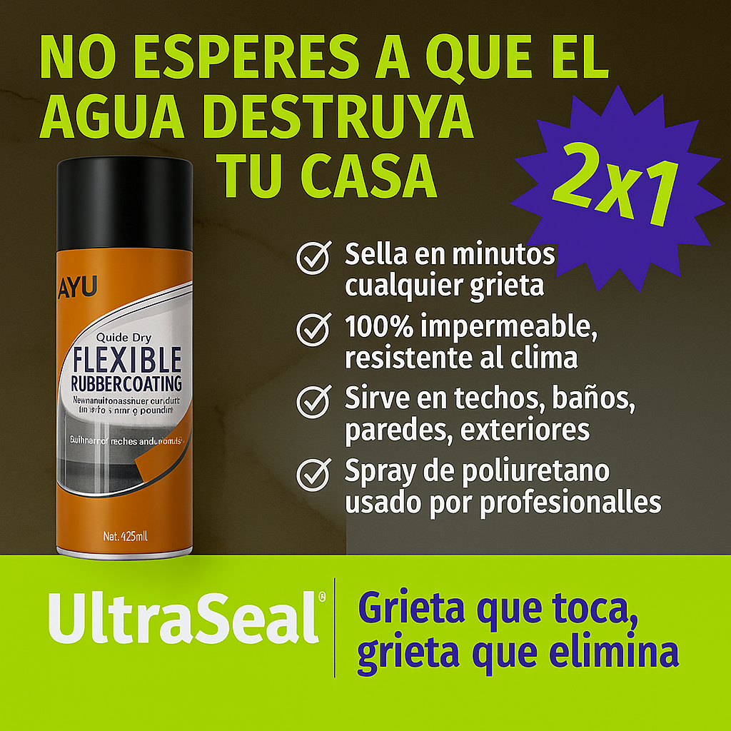 UltraSeal® | Sellador de Poliuretano - Gotera que toca, gotera que elimina