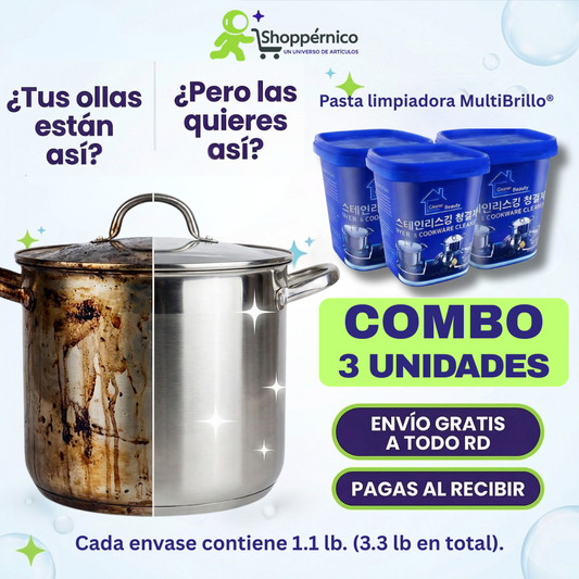 MultiBrillo® | De ollas quemadas a superficies brillantes