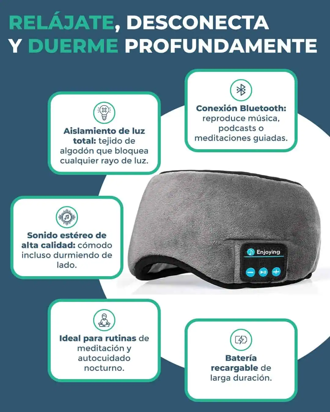 SleepFast | Máscara Inteligente de Dormir
