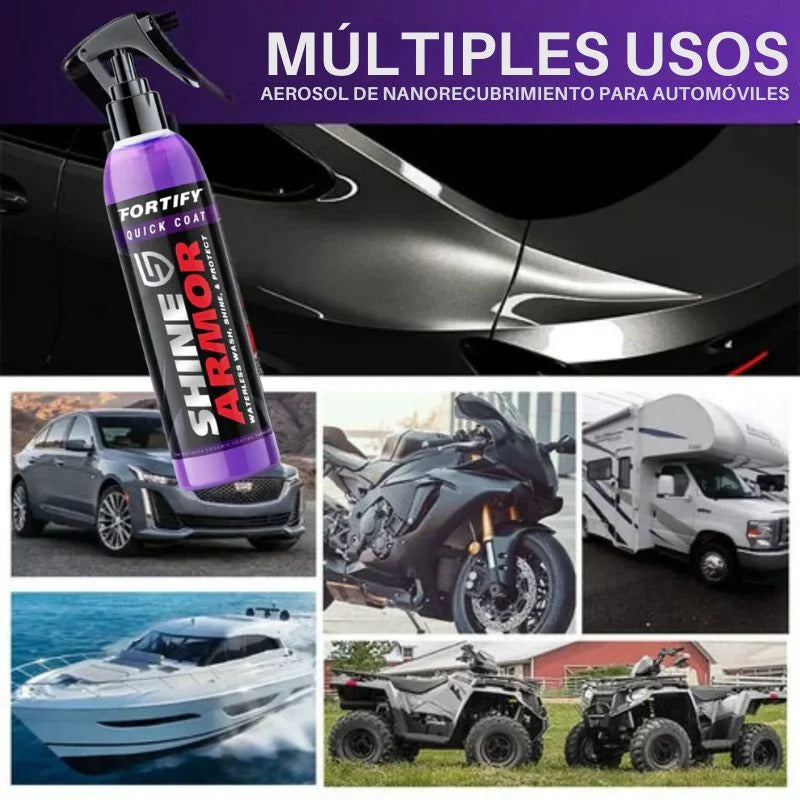 Shine Armor® Ceramic Coating | Brillo y protección con nanotecnología para tu carro